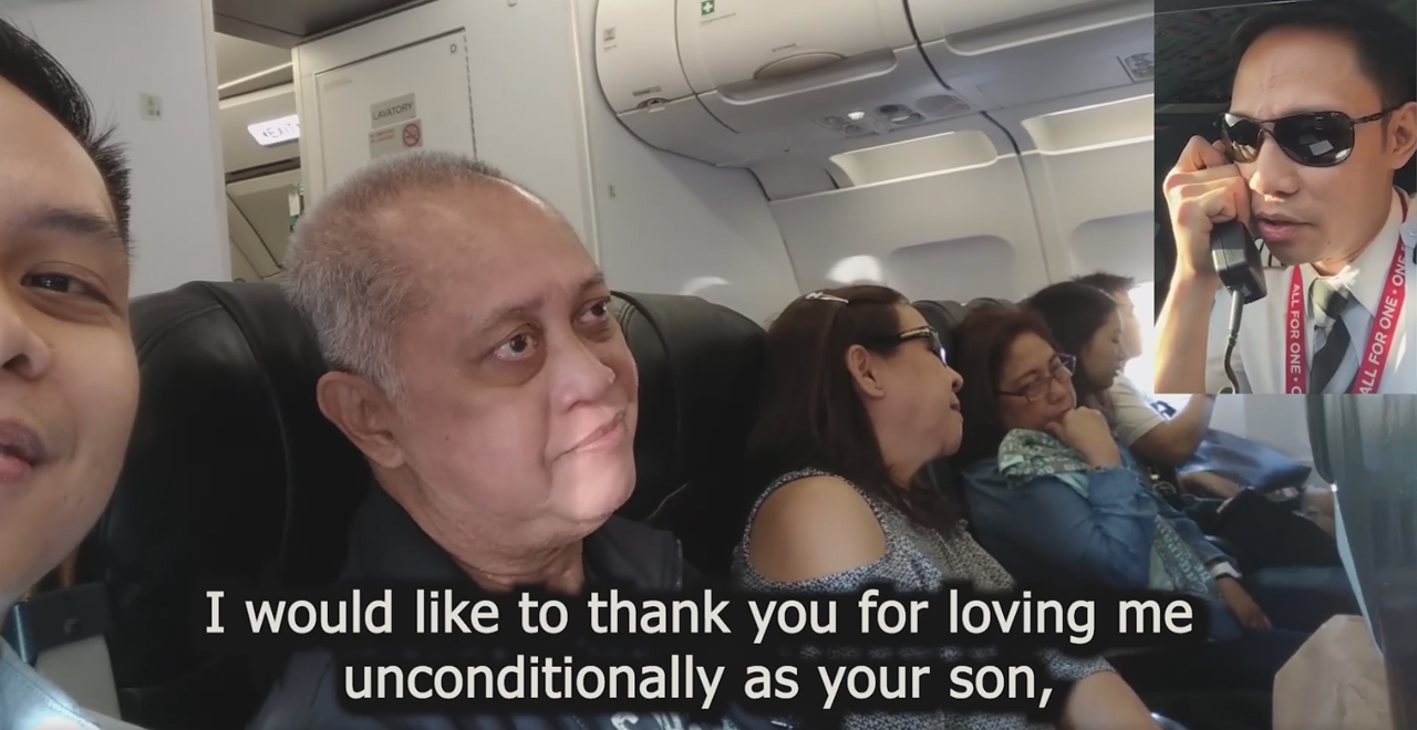Pilot Son Thanks Parent Passengers