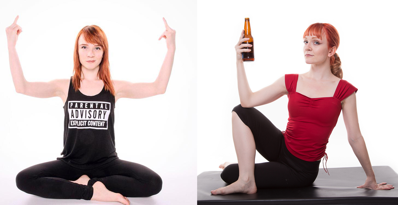 Rage Yoga With Beer