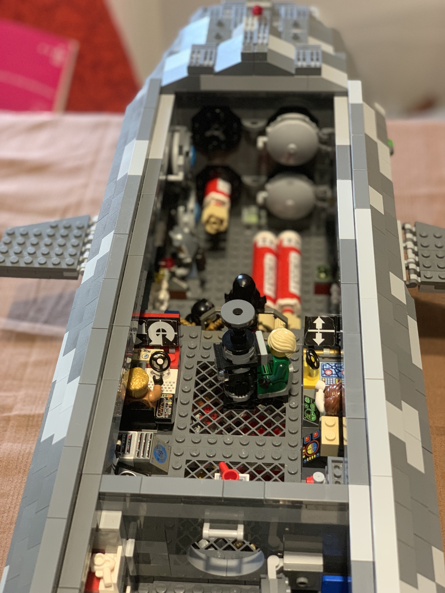 Dad And Son Create Massive And Highly Detailed Custom Lego Submarine