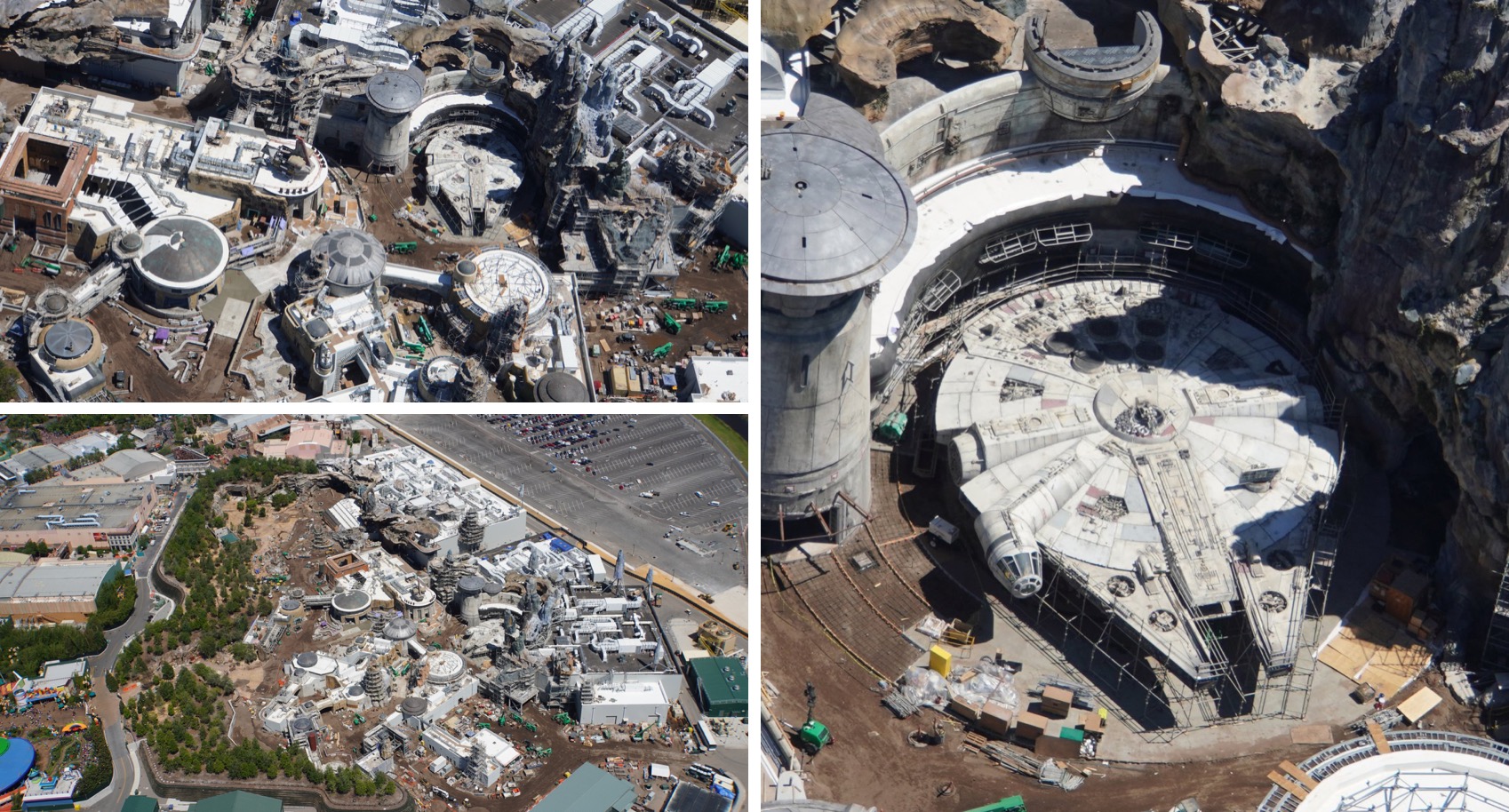 New Aerial Photos of Star Wars' Galaxy's Edge Are Clearly out of This World
