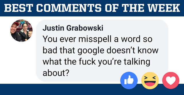 Best Comments of the Week