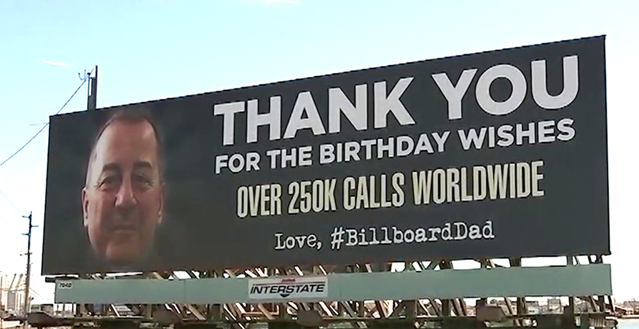 Billboarddad Says Thanks