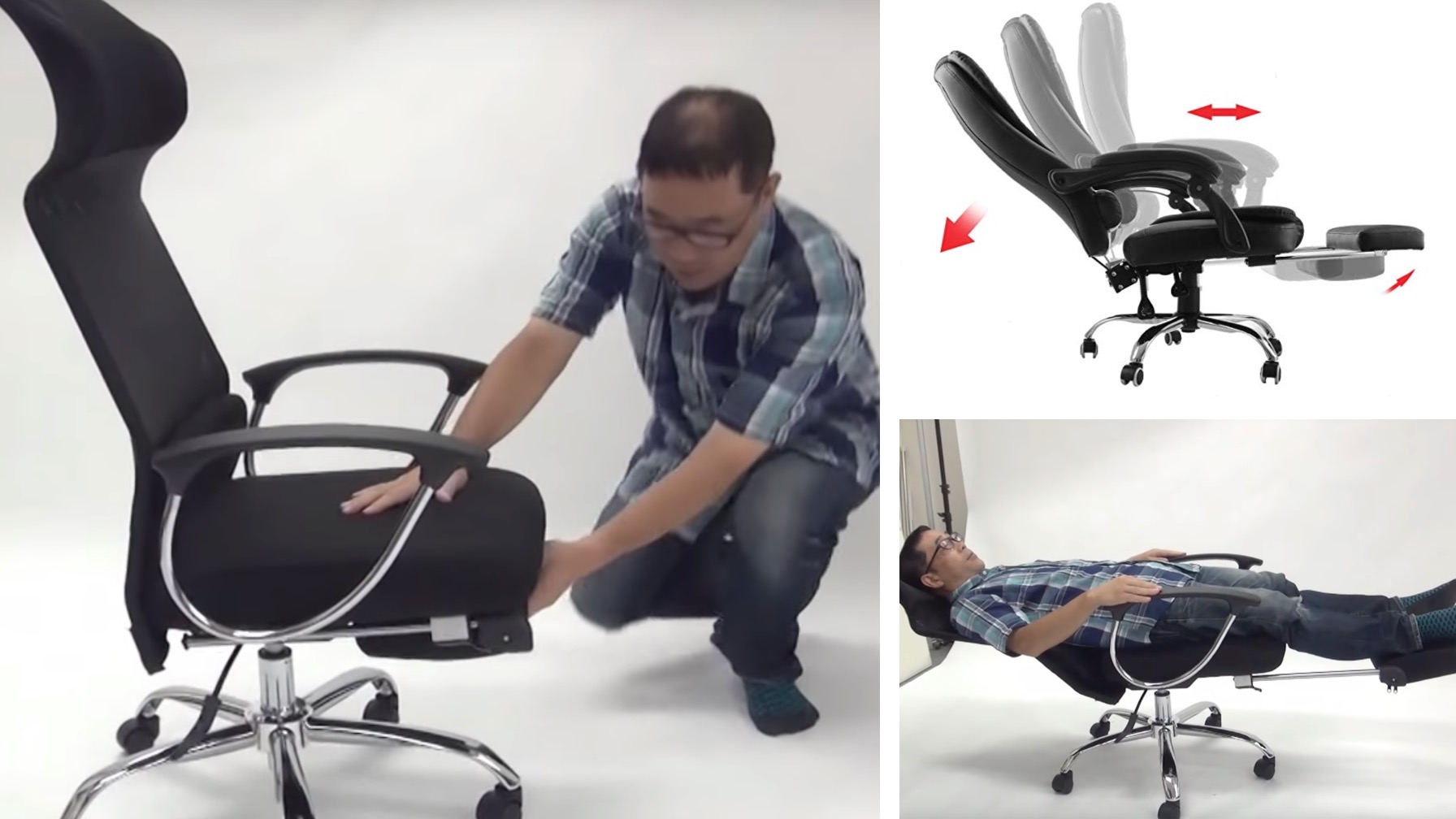 Take a Dad Nap at Work in This New “Lay Flat Office Chair" [WATCH]
