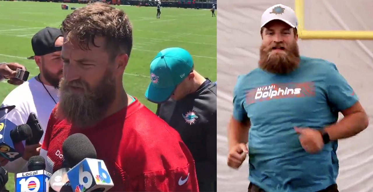 Ryan Fitzpatrick's Dad Bod