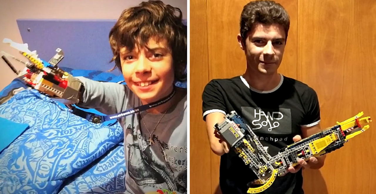 Hand Solo Makes Limbs out of Lego