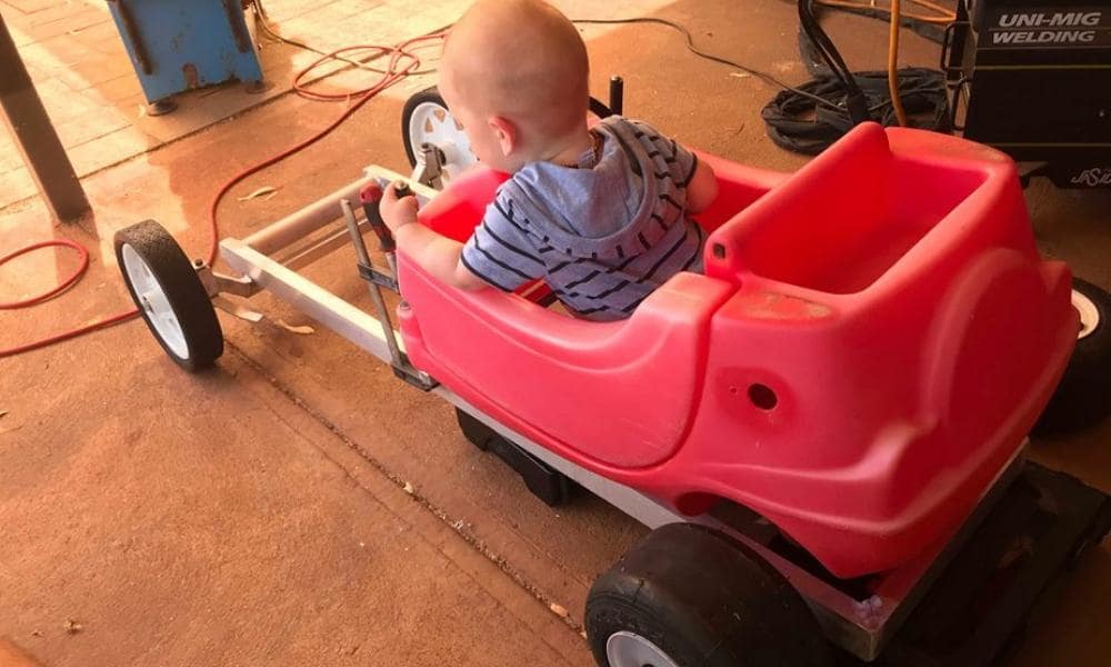 Little tikes rat rod shop