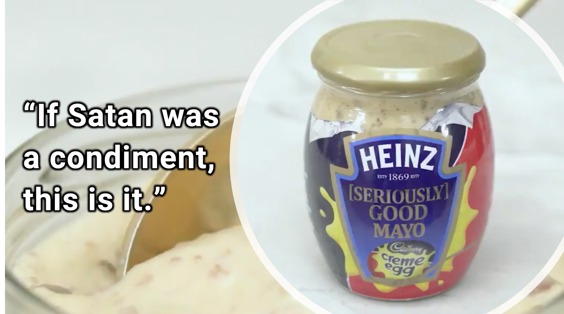 Cadbury Creme Egg-Flavored Mayonnaise Exists Now, Unfortunately