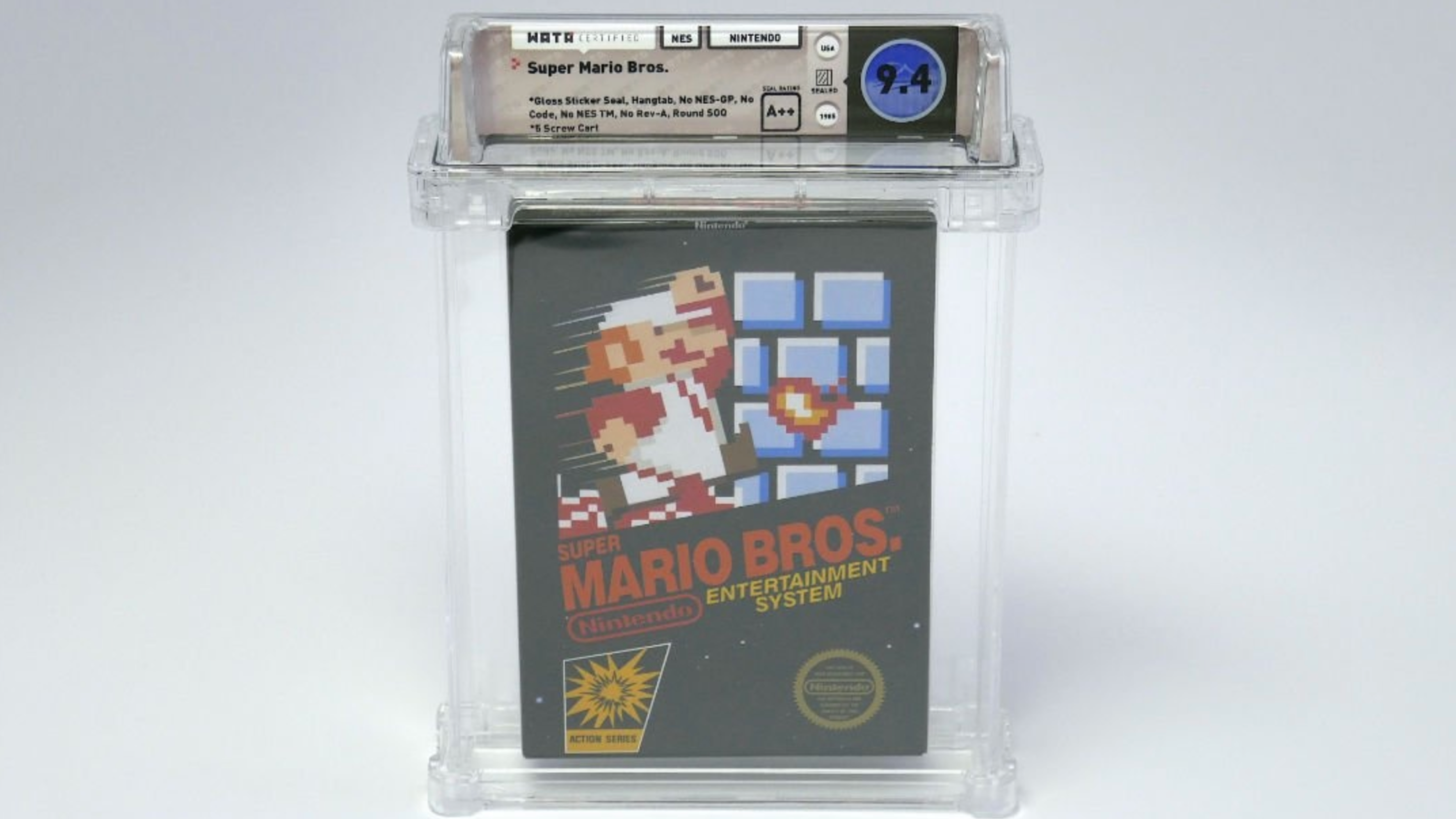 This Rare Copy of Super Mario Bros. Just Sold for $100,000