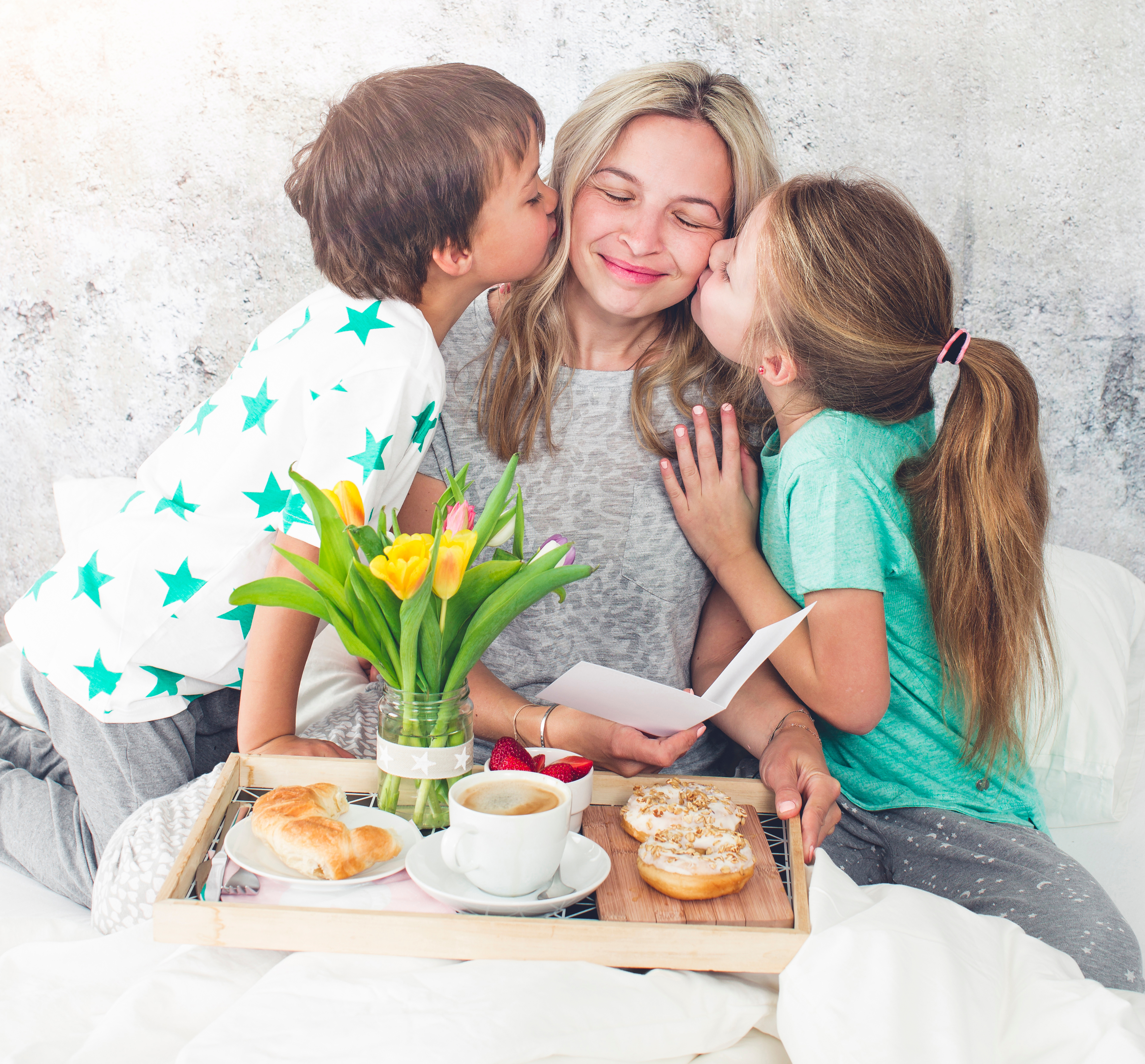 Breakfast in Bed for Mother's Day