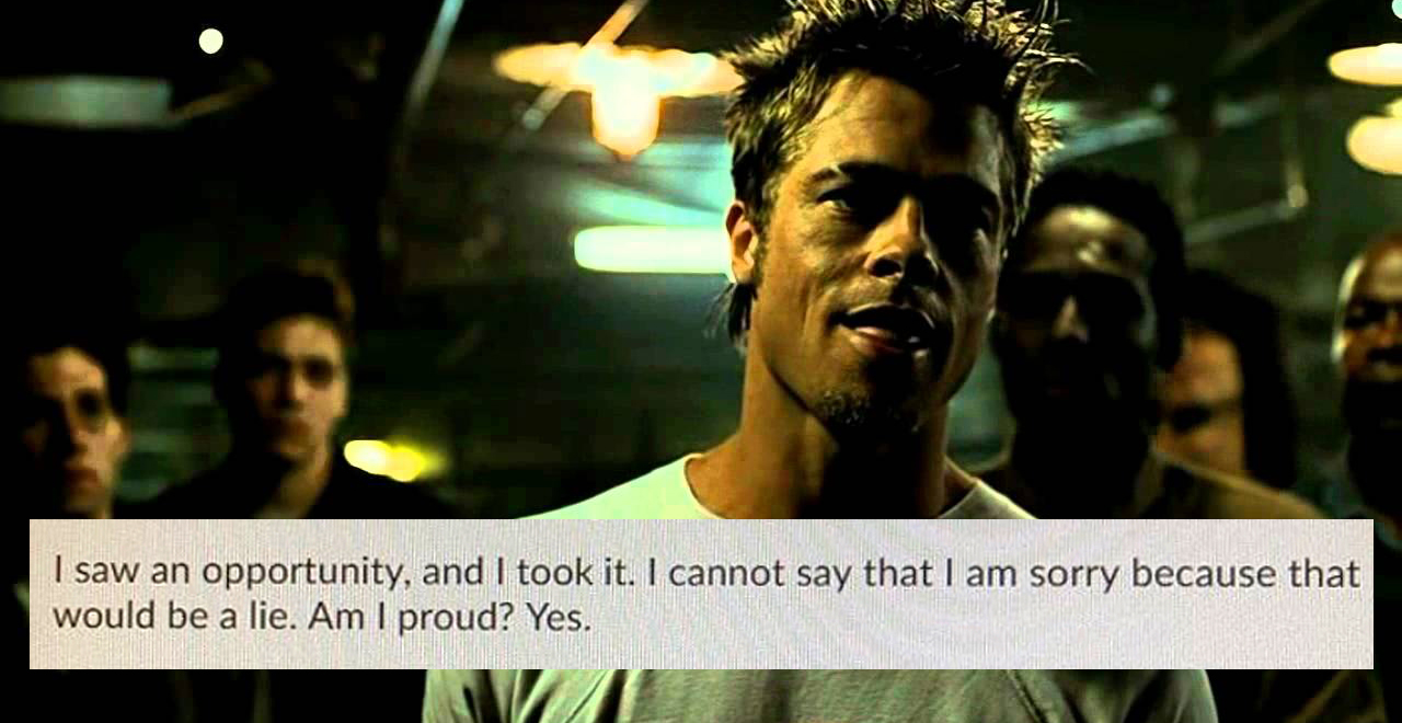 Student’s 14 Word Essay on Fight Club Gets a Perfect Grade