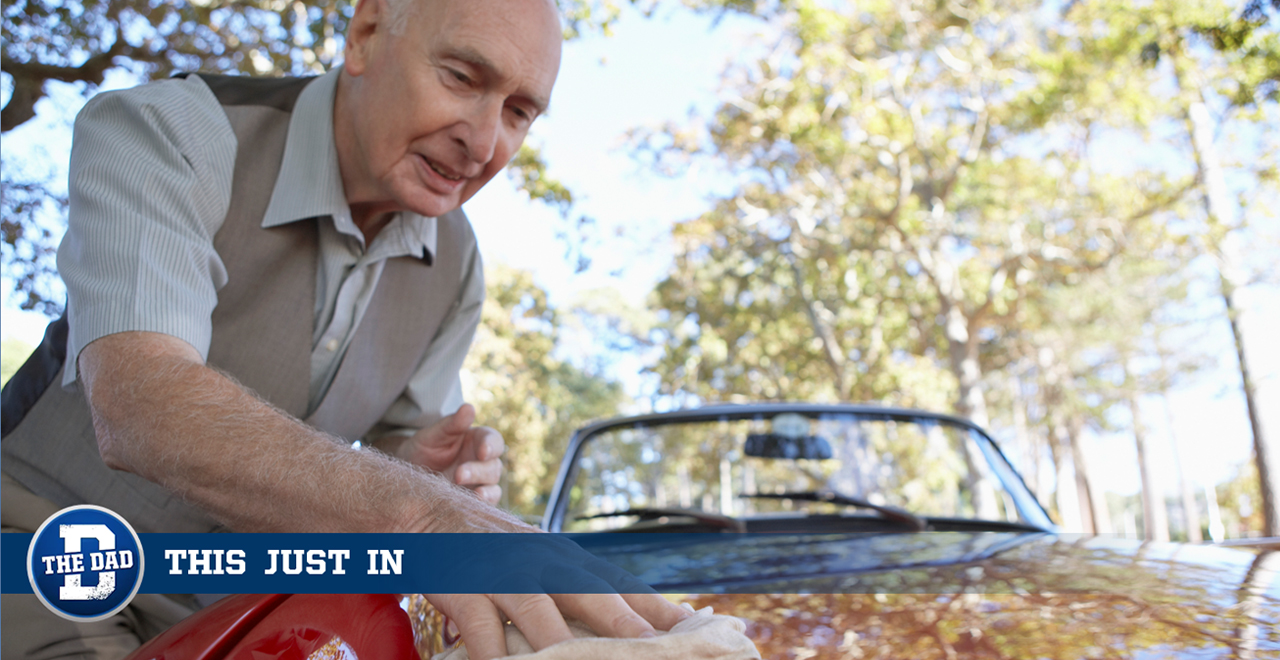 Kids Restore Dads Car, Not Hairline