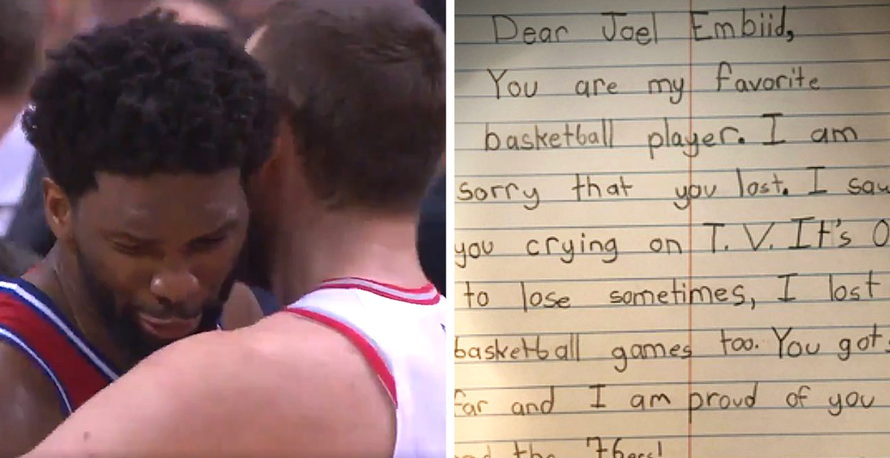 9-Yr-Old Consoles Joel Embiid