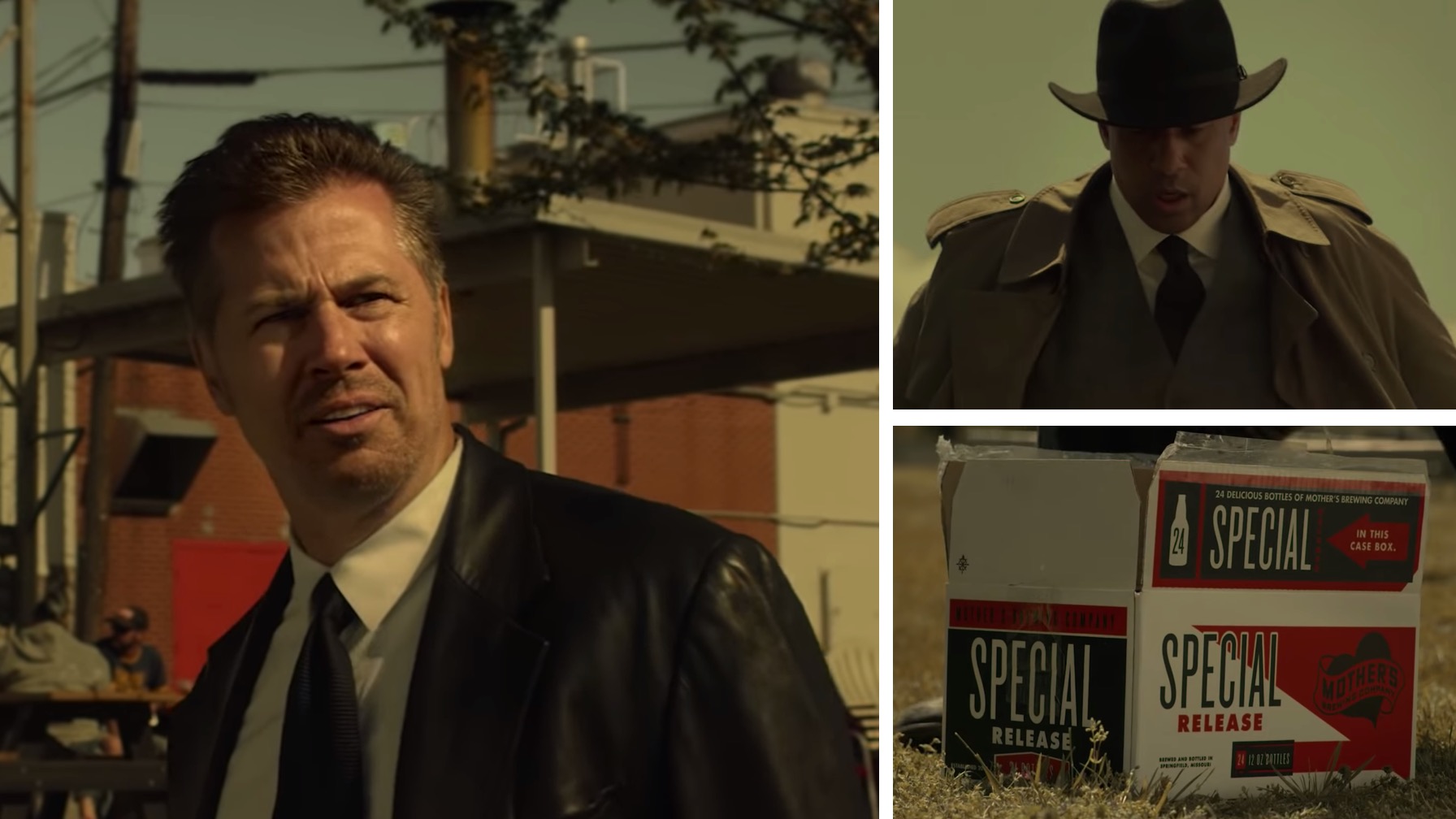 "What's in the Box!?" Se7en Parody Beer Ad Stars Brad Pitt's Brother