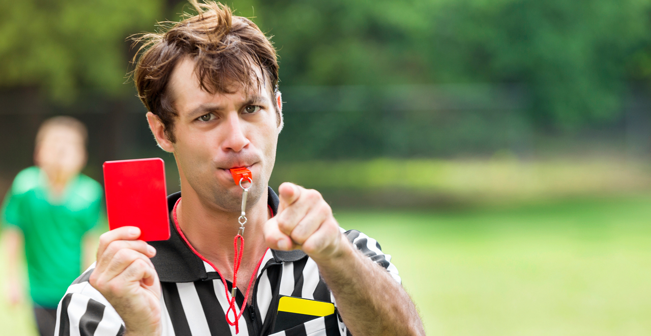 Be Good to Refs at Your Kid's Games
