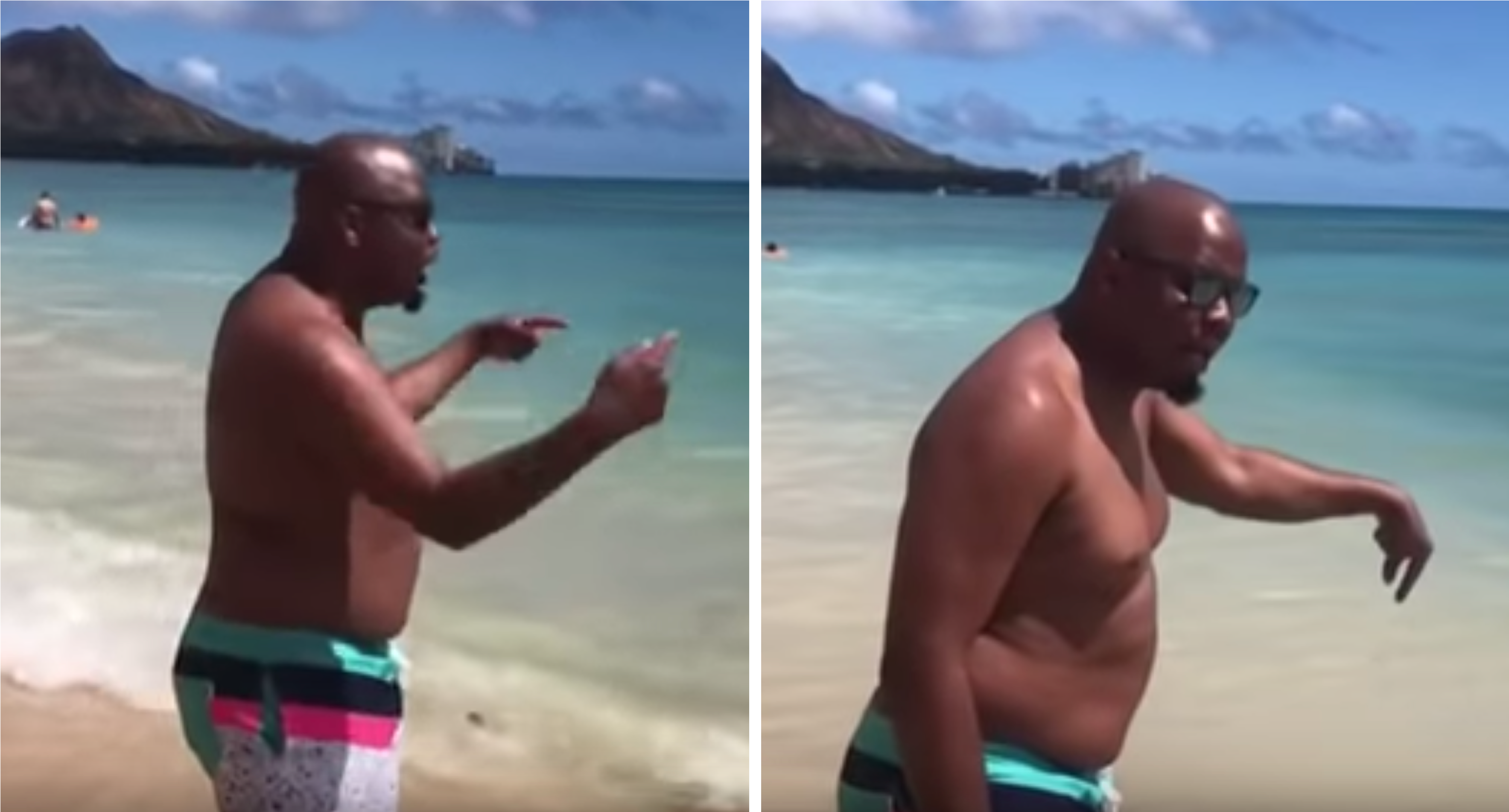 Comedian Father Demands That Beach Accept His Dad Bod