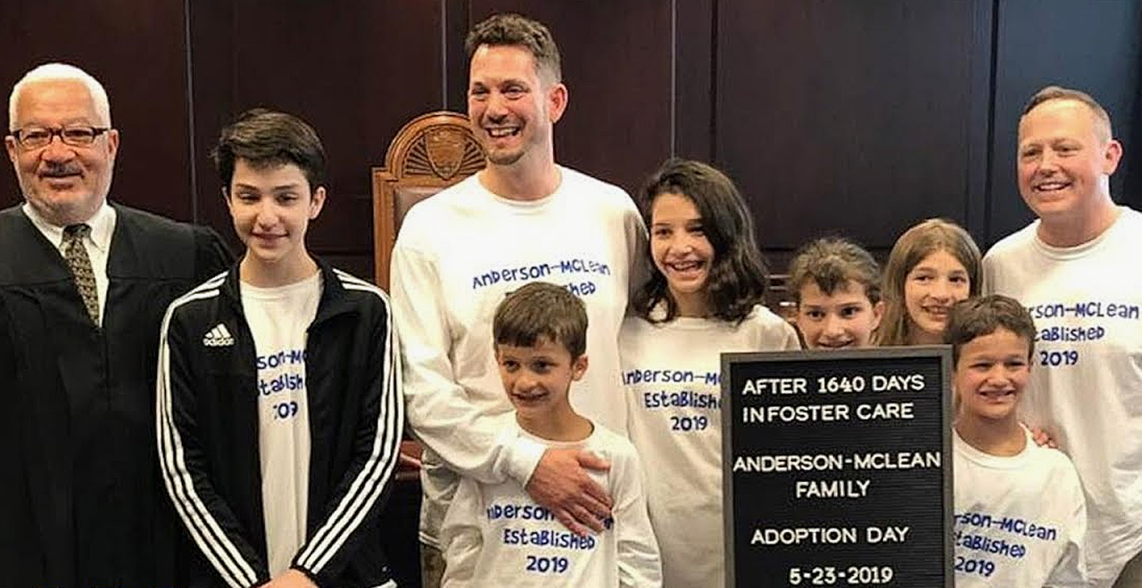 Dads Adopt 6 Kids