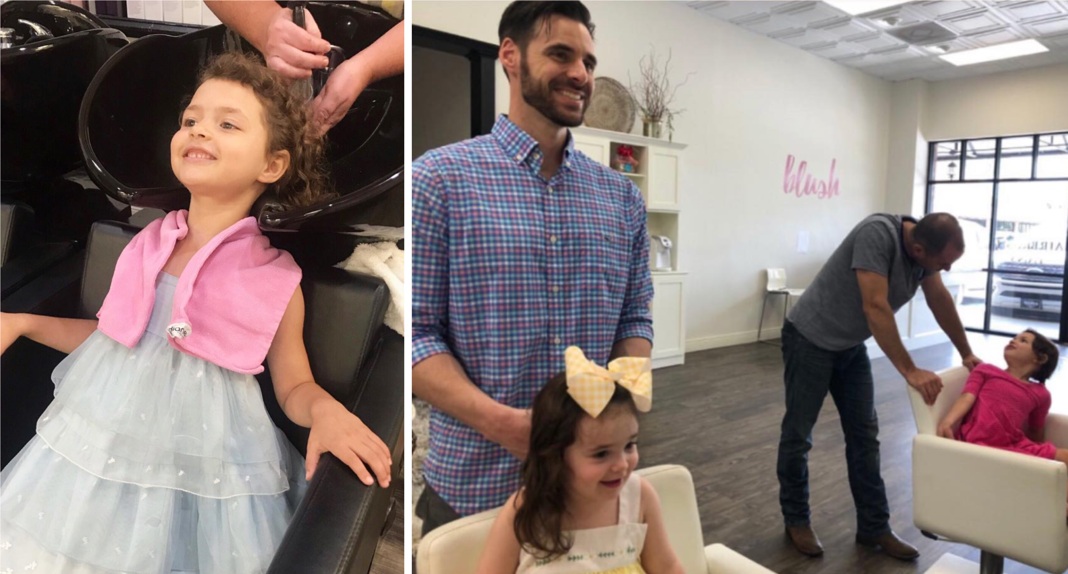 Salon Offers Styling Classes for Dads and Daughters for Father's Day