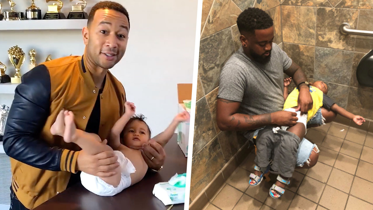 John Legend Is on a Mission to Modernize Men’s Rooms For Dads