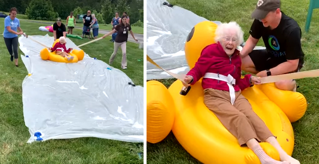 Nursing Home Slip N Slide