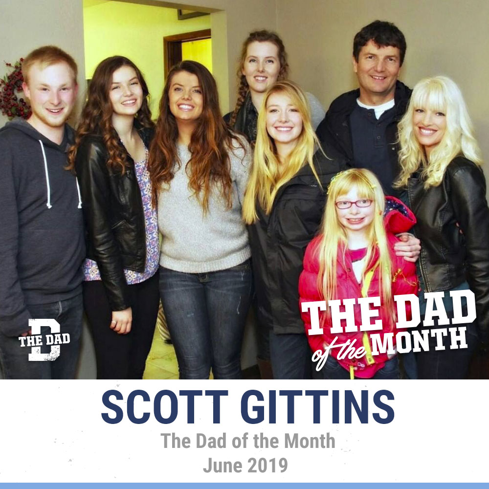 The Dad Of The Month June: Scott Gittins