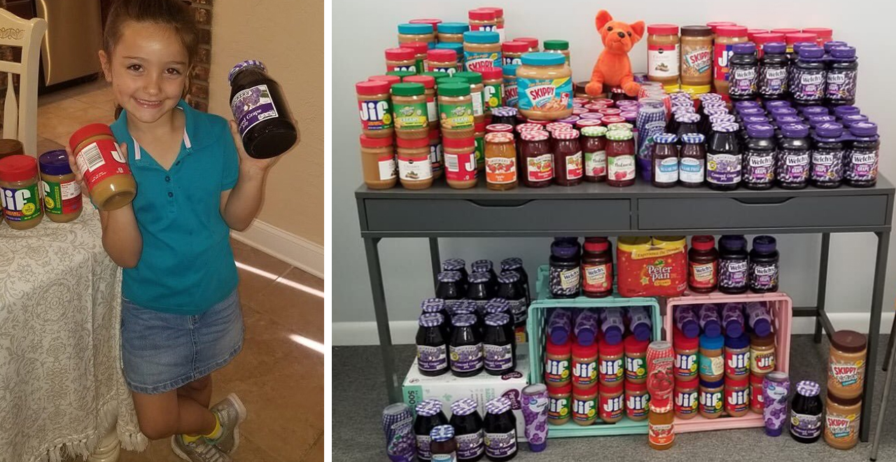 Eva Chapman's PB&J Food Drive