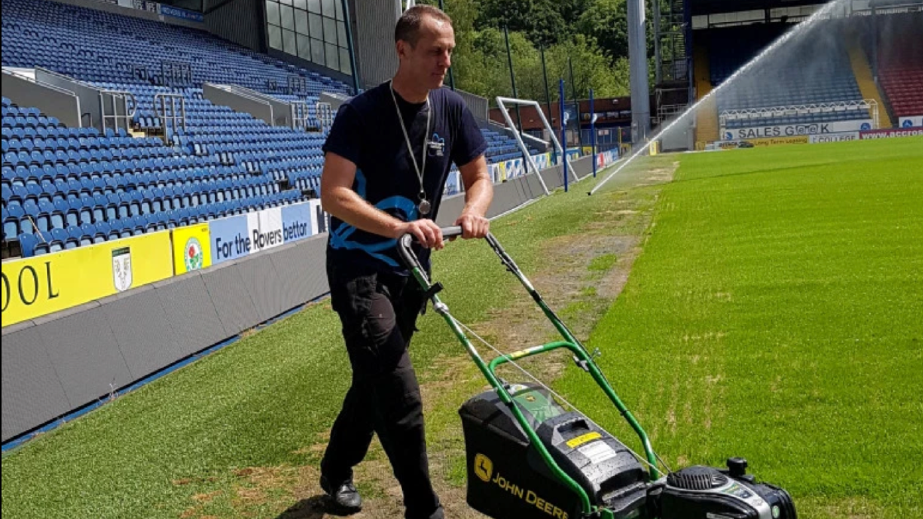 Dad Attempting to Break Lawn Mowing Record Suffers Severe Dehydration