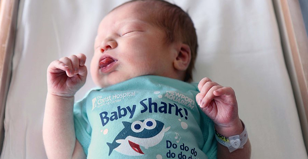 Baby Shark Onesie Giveaway