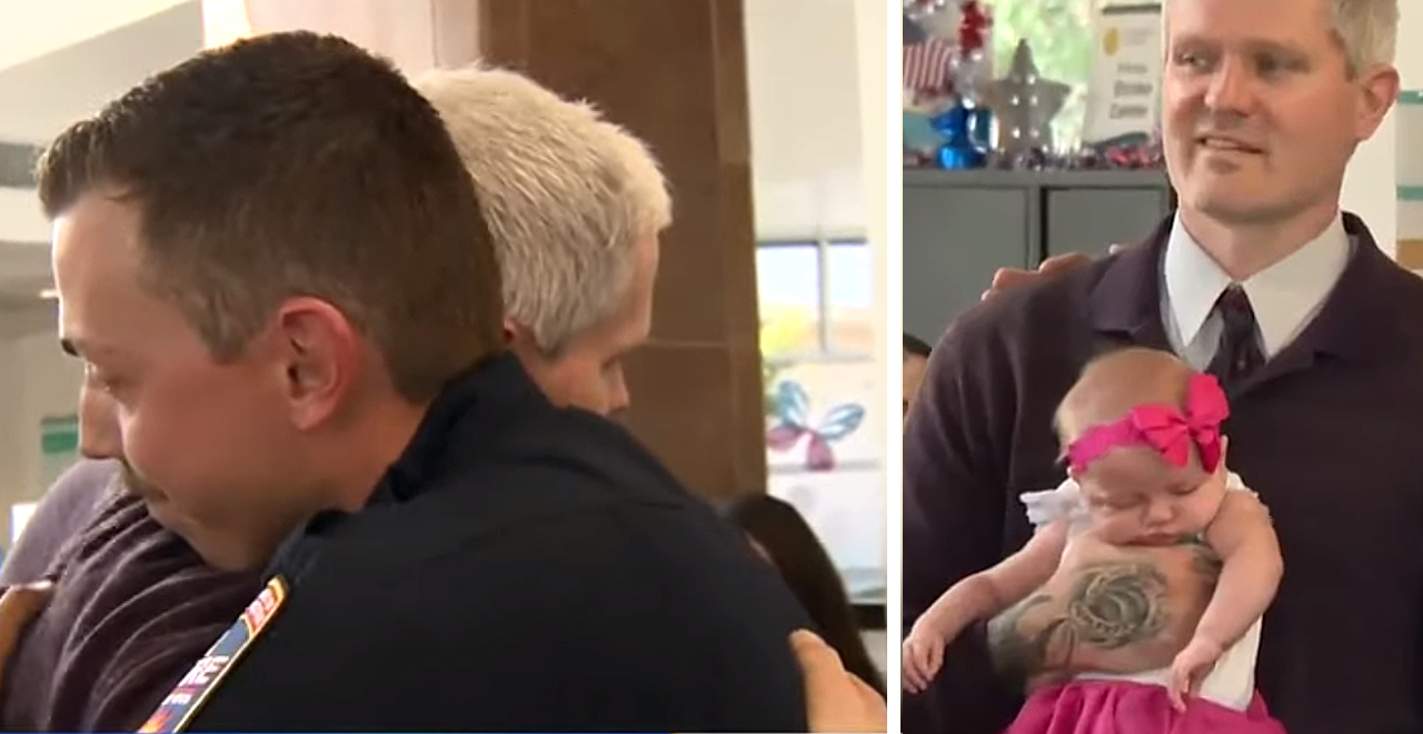 Dad and 911 Dispatcher Reunited