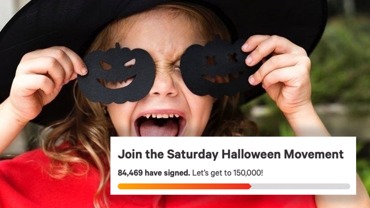 A Petition Calling for a Halloween Date Change is Gaining Momentum