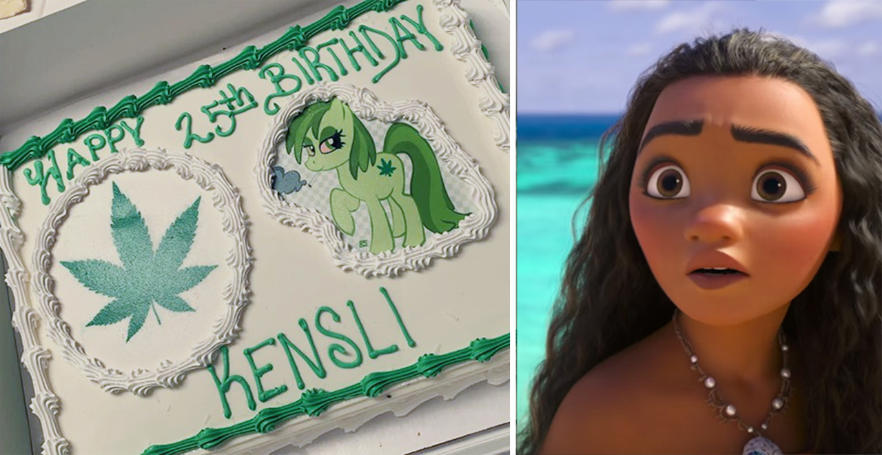 Mom Orders Moana Cake Gets Marijuana Cake