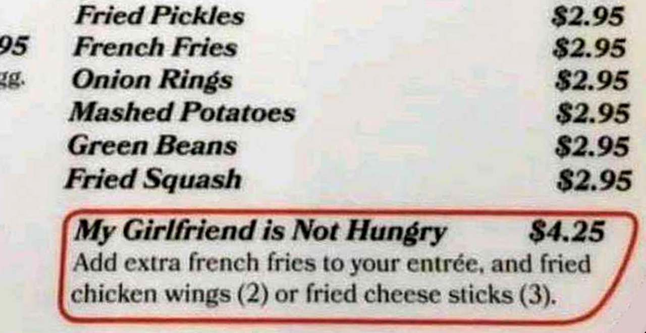Sides for Girlfriends Who Aren't Hungry