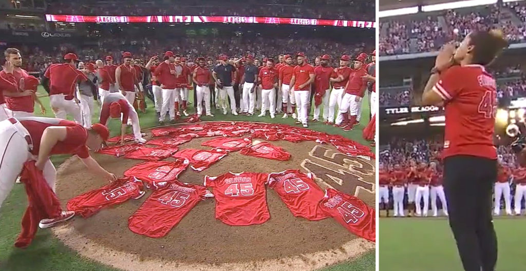 Angels Honor Tyler Skaggs