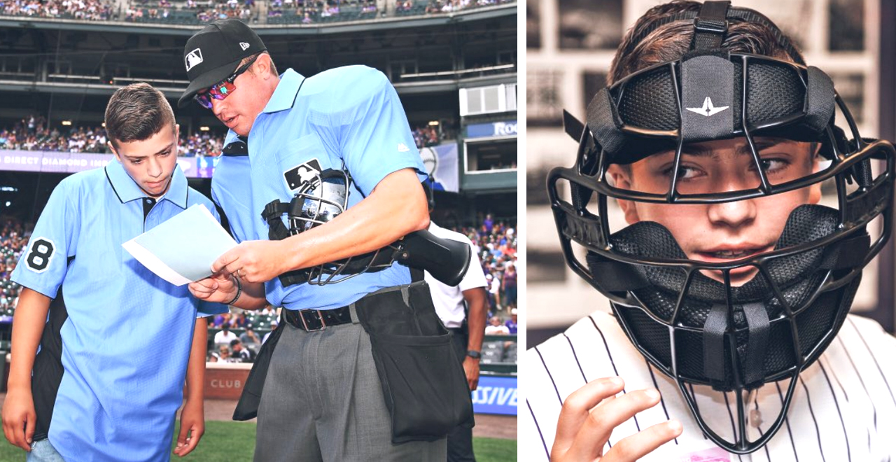 Teen Ump at Coors Field