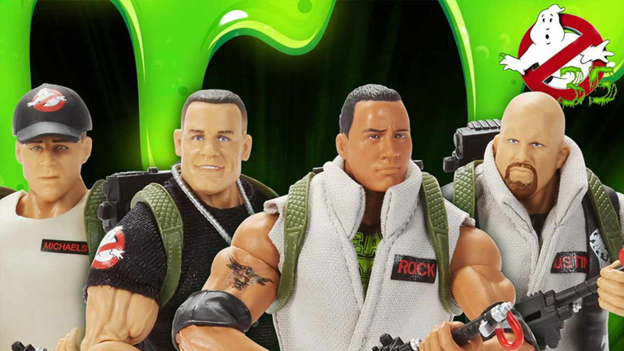 Mattel Is Releasing WWE Ghostbusters Action Figures Because Why Not