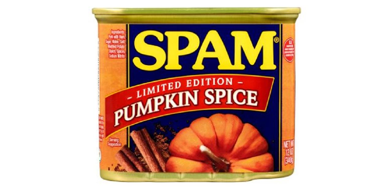 SPAM Pumpkin Spice