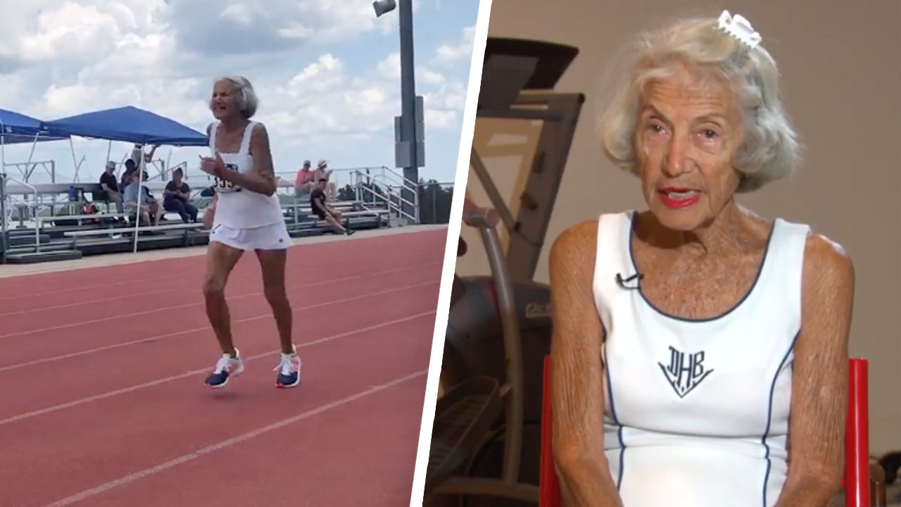 Diane Hoffman Sets World Record