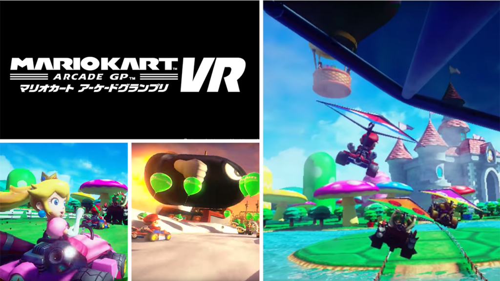 Mario Kart Virtual Reality Is Bananas