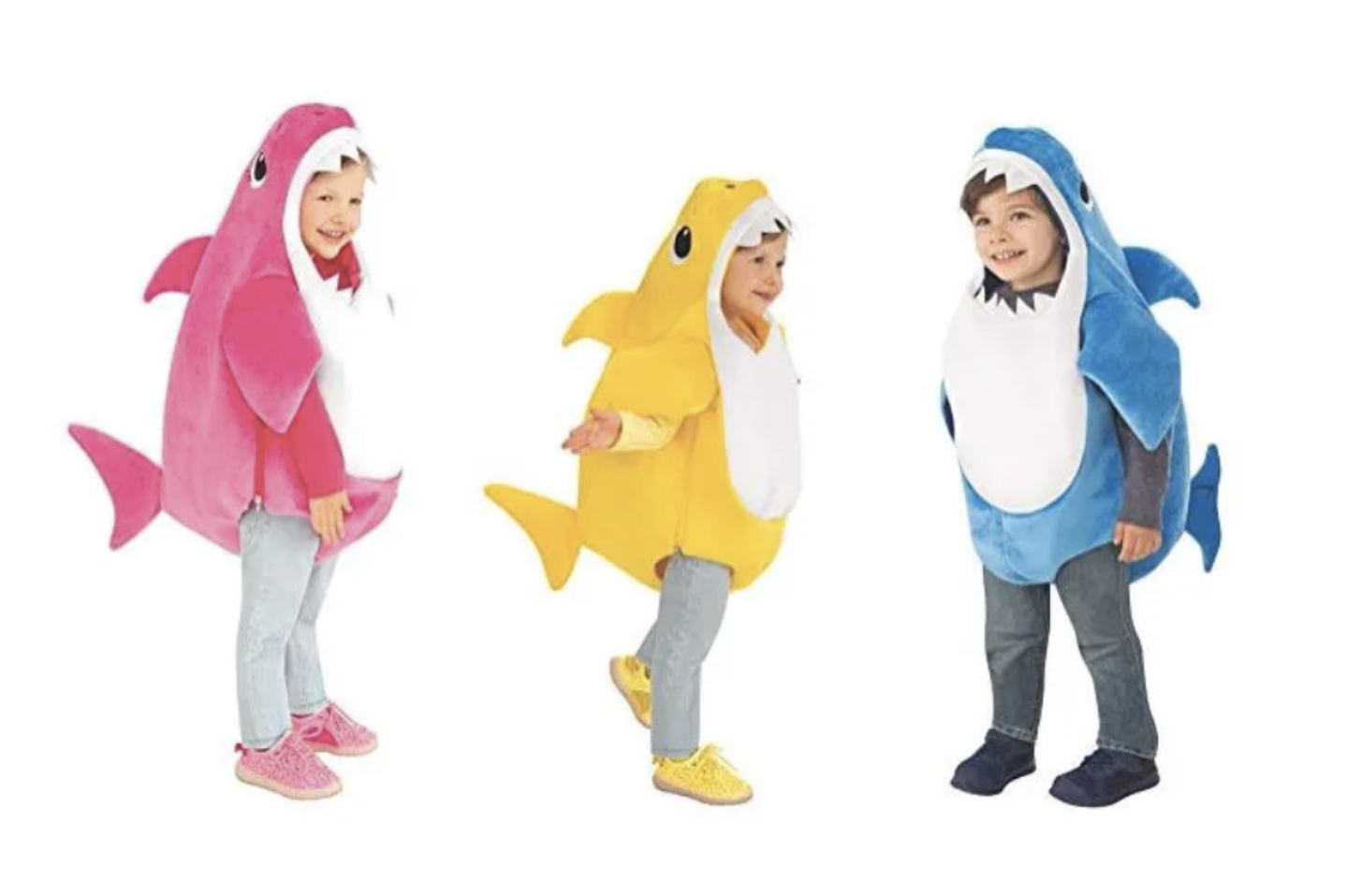 These Singing Baby Shark Costumes Are Fin for the Whole Family