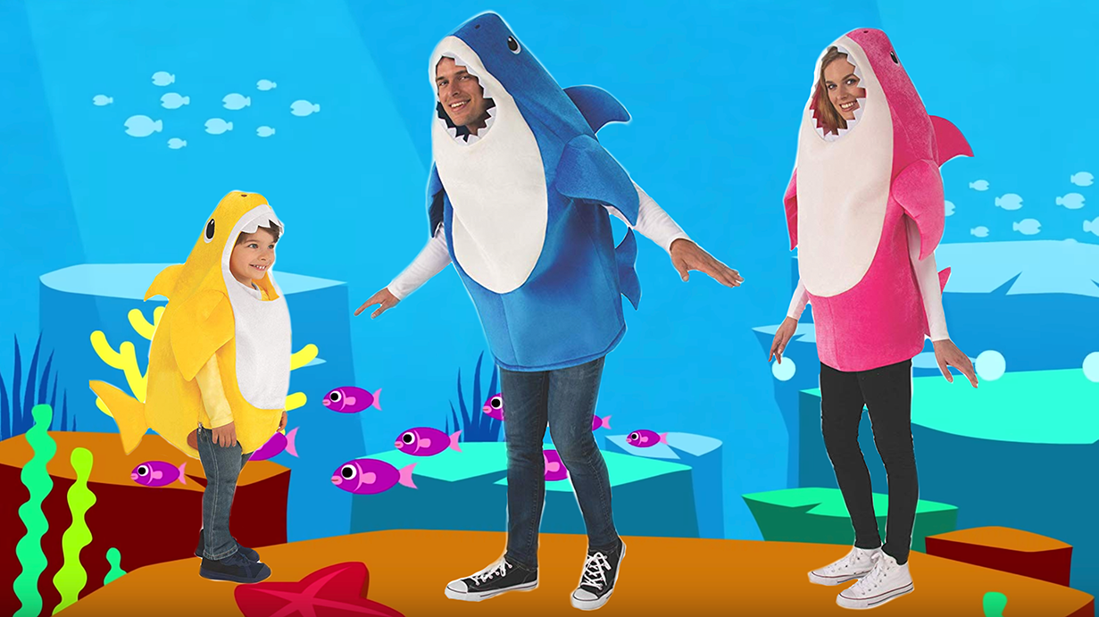 These Singing Baby Shark Costumes Are Fin for the Whole Family