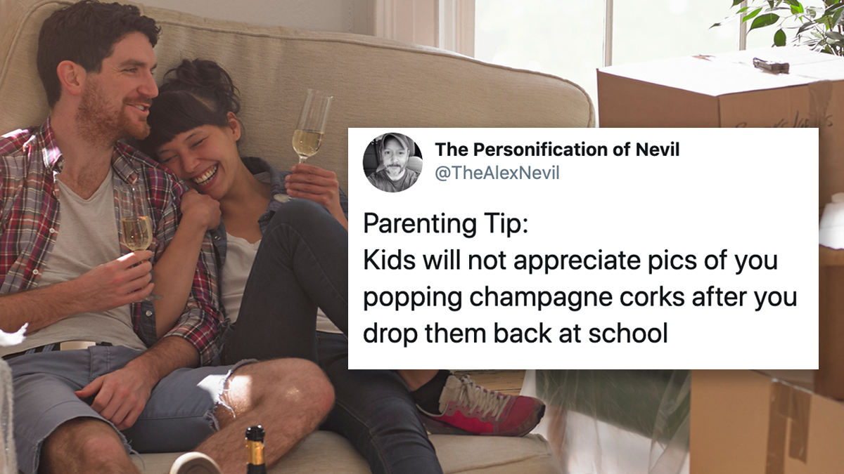 Tweet Roundup: The Funniest Tweets From Parents About Back-To-School