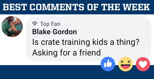 Best Comments of The Week