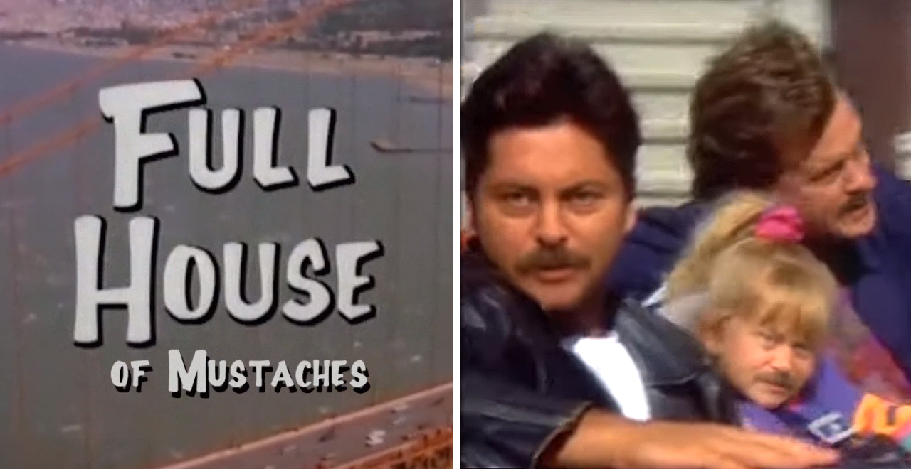 Nick Offerman in Full House of Mustaches