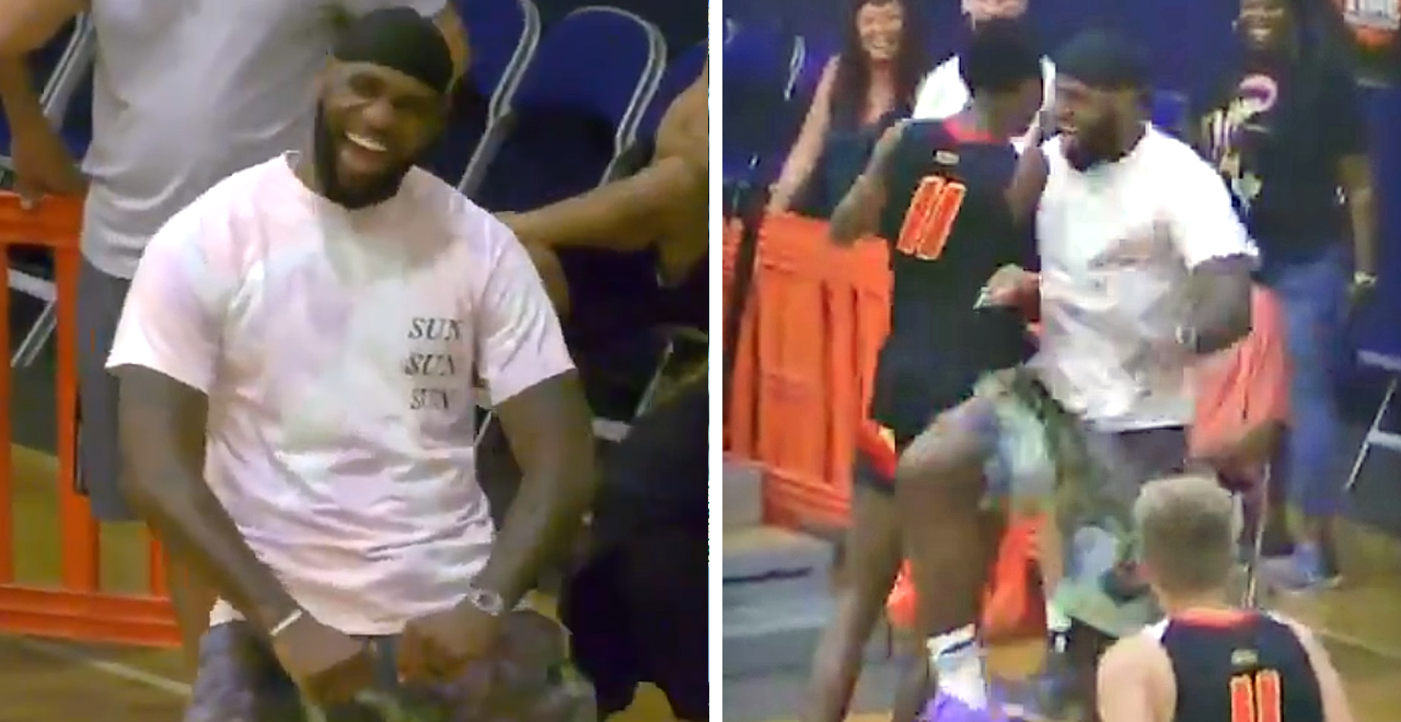 LeBron's Dad Celebrations