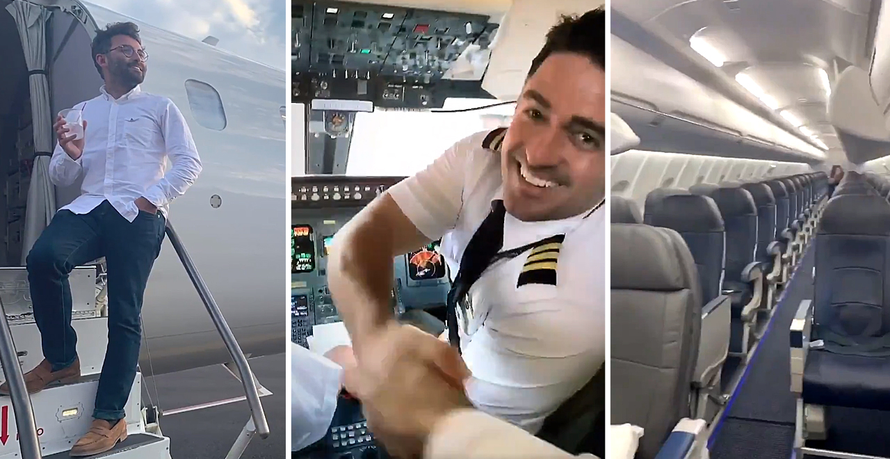 Vincent Peone's Private Jet Experience