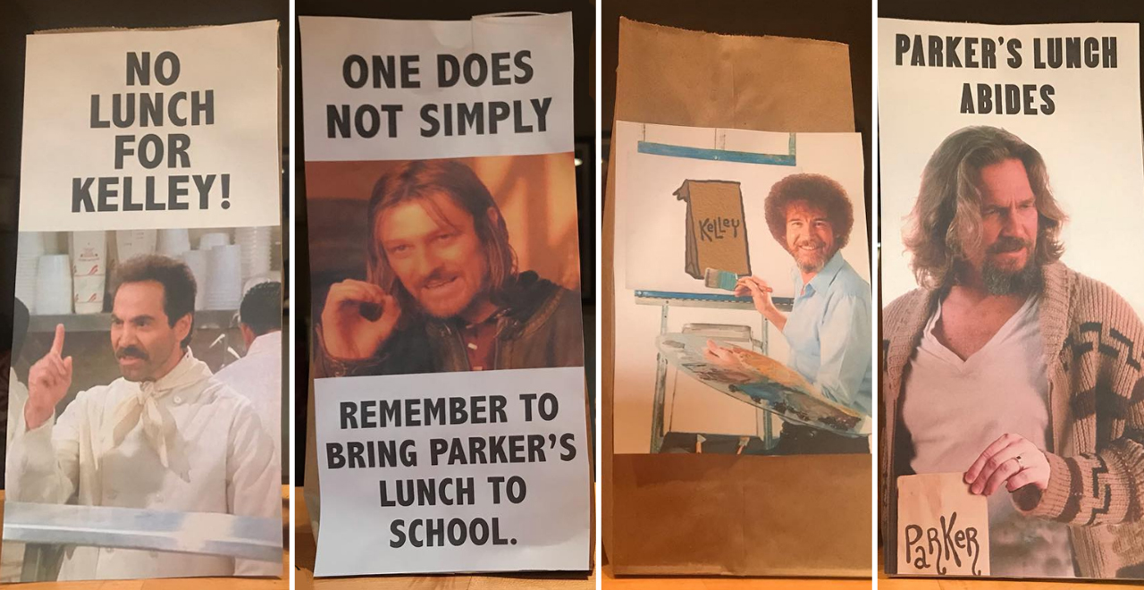 TV Producer Dad Makes Epic Lunch Bags
