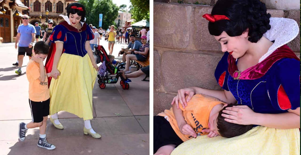 Brody Bergner and Snow White