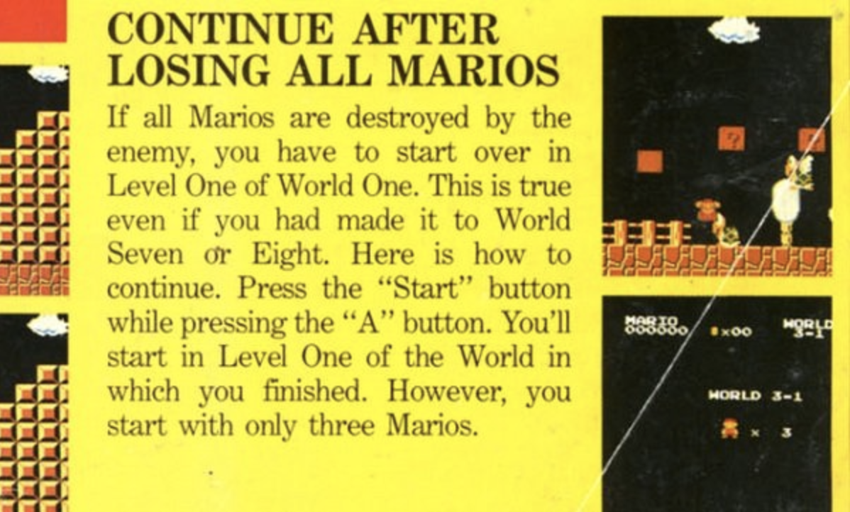 Nintendo Manual Code