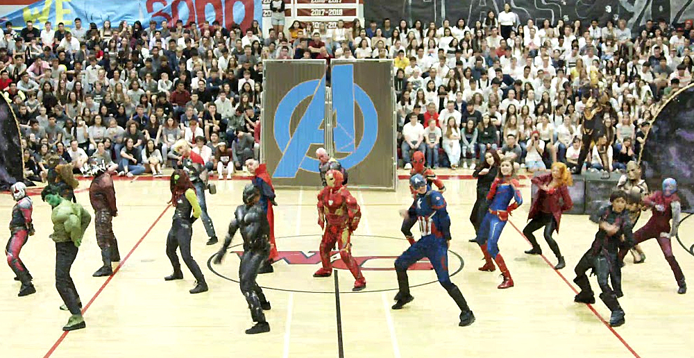 High School Does Avengers Dance