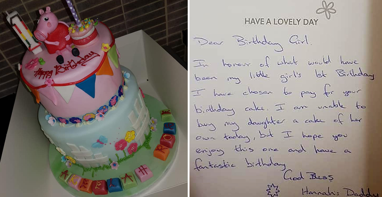 Dad Buys Cake for Stranger