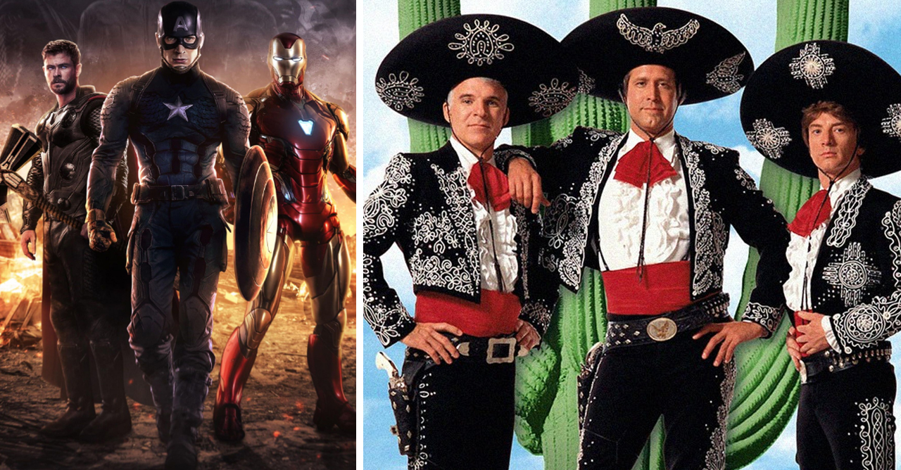 3 Amigos Avengers Remake